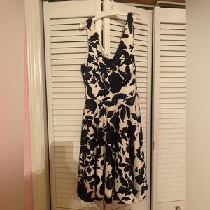 AQUA brand, floral patterned dress, size small.